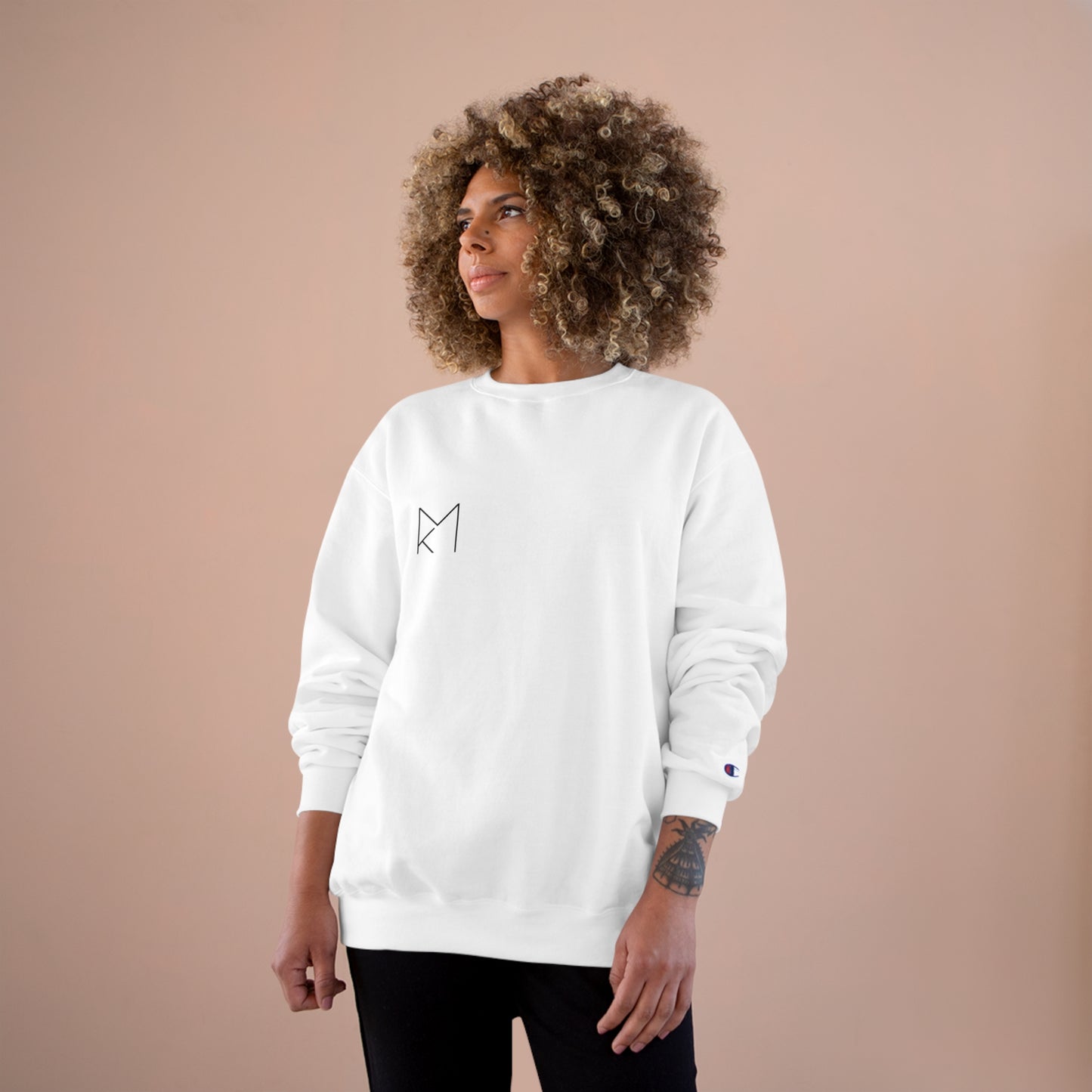 Crew Champion Sweatshirt (White)