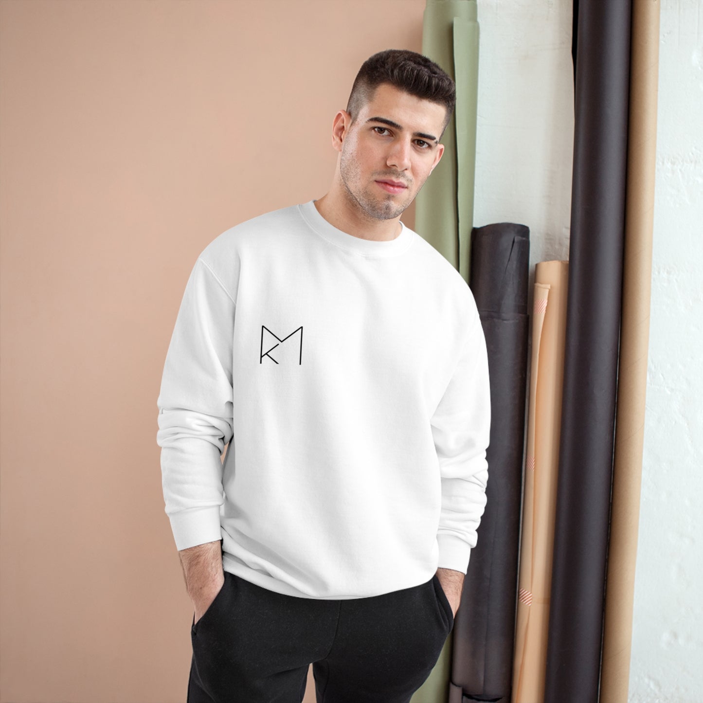 Crew Champion Sweatshirt (White)